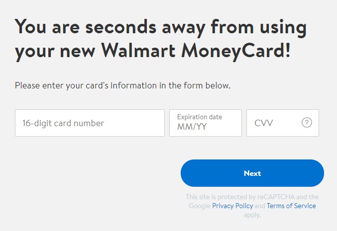 How To Unblock My Walmart MoneyCard